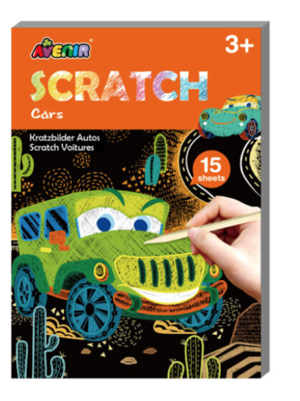 Mini Scratch Book Cars