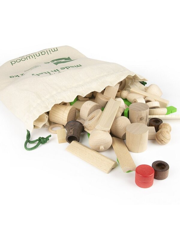 Milaniwood Surprise Seconds Loose Parts 2Kg
