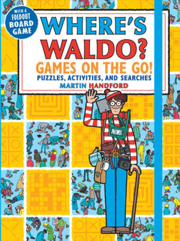 Candlewick Where’s Waldo Games on the Go