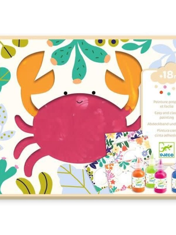 Djeco Djeco Easy & Clean Painting Ocean