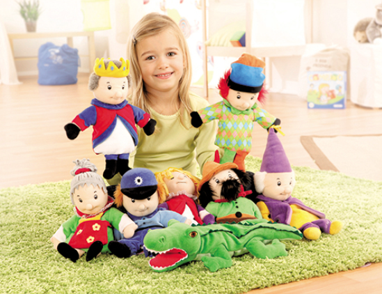 Beleduc "Puppet Show" 8pc Puppet Set