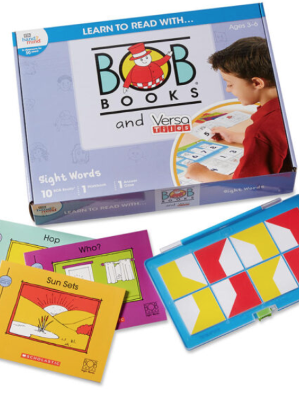 Hand2Mind Learn to Read With... BOB Books & Versa Tiles - Sight Words