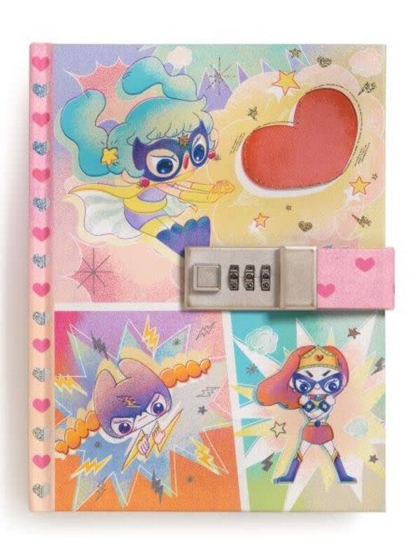 Djeco Secret Diary with Code Lam