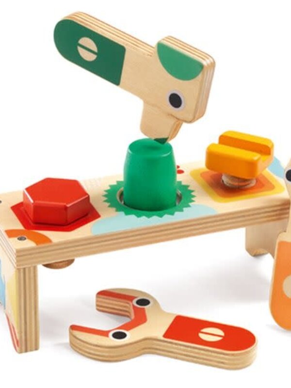 Djeco Bricolou Little Wooden Tools