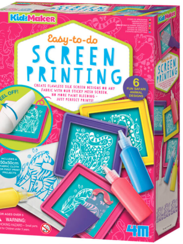 4M Easy To Do -Fabric Screen Printing