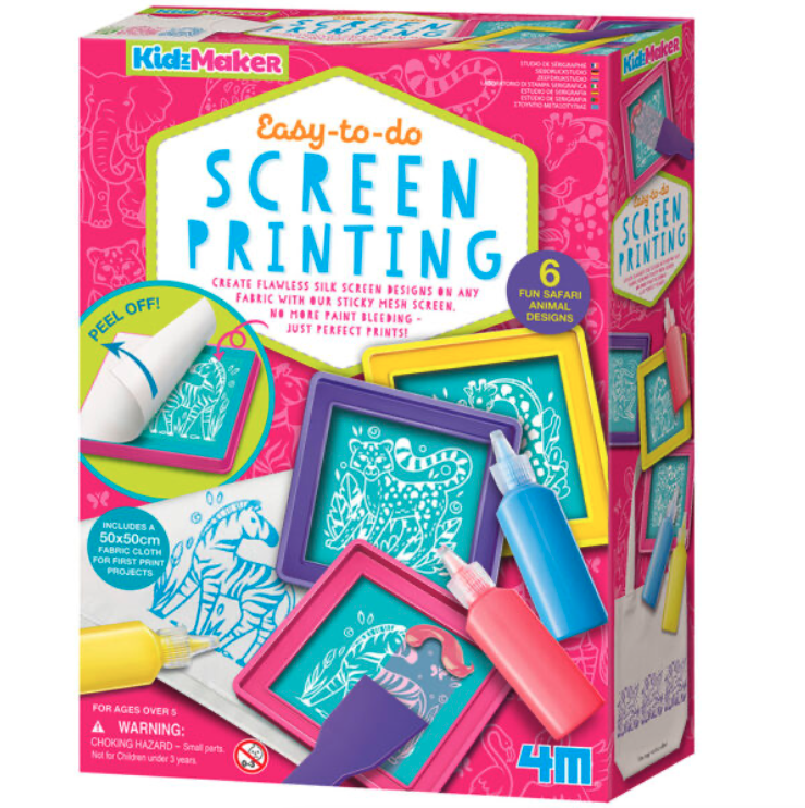 Easy To Do -Fabric Screen Printing