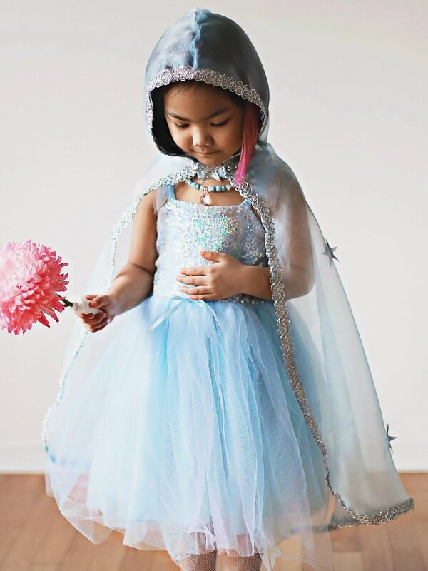 Great Pretenders Crystal Queen Cape Size 3-4