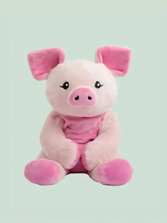 HUGIMALS Weighted Plush Pig