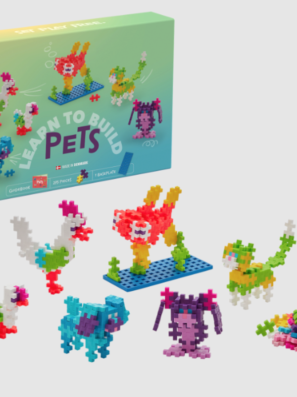 ++PLUS PLUS ++ Plus Plus Learn to Build Pets