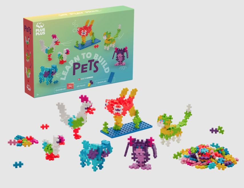 ++ Plus Plus Learn to Build Pets