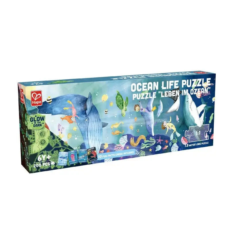 Glow in the Dark Ocean Life 210pc Floor Puzzle