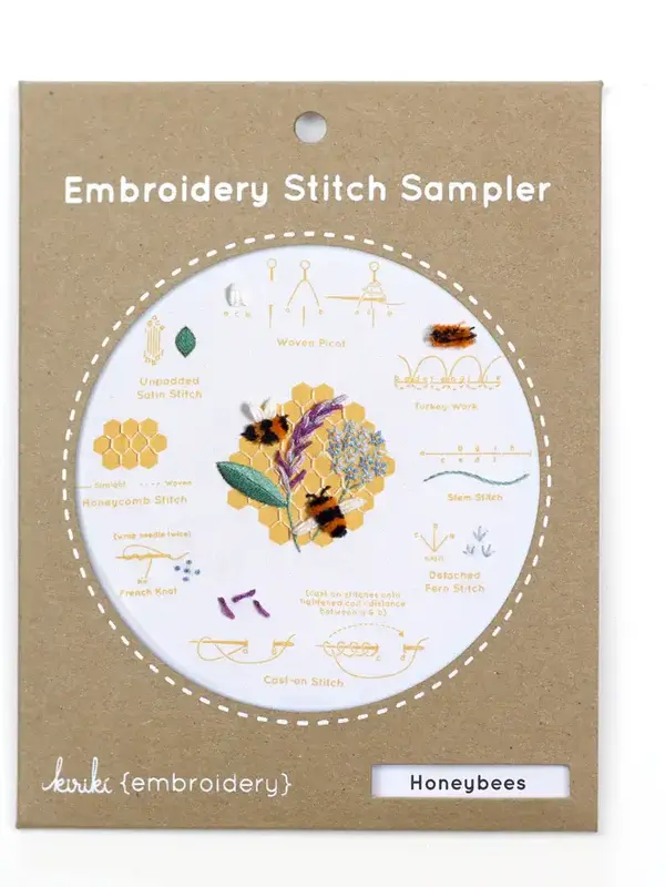 Kiriki Embroidery Stitch Sampler -