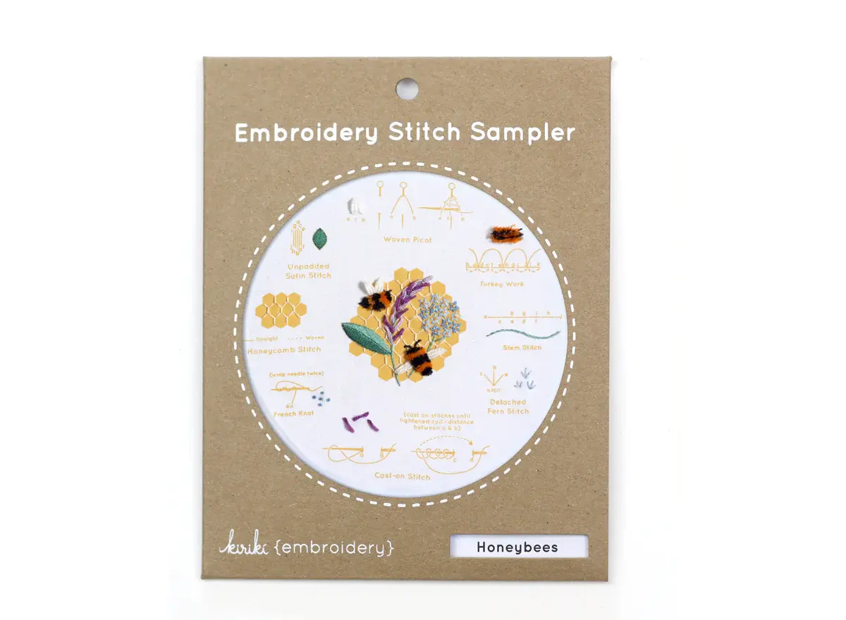 Embroidery Stitch Sampler -