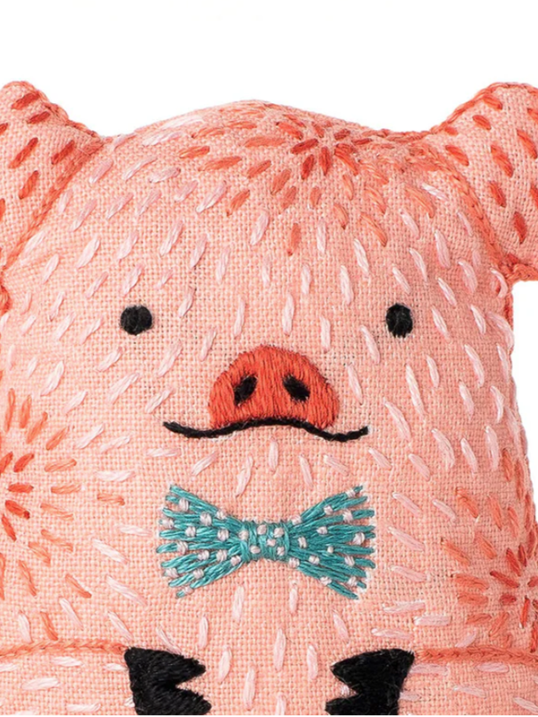 Kiriki D.I.Y Embroidered Doll Kit -