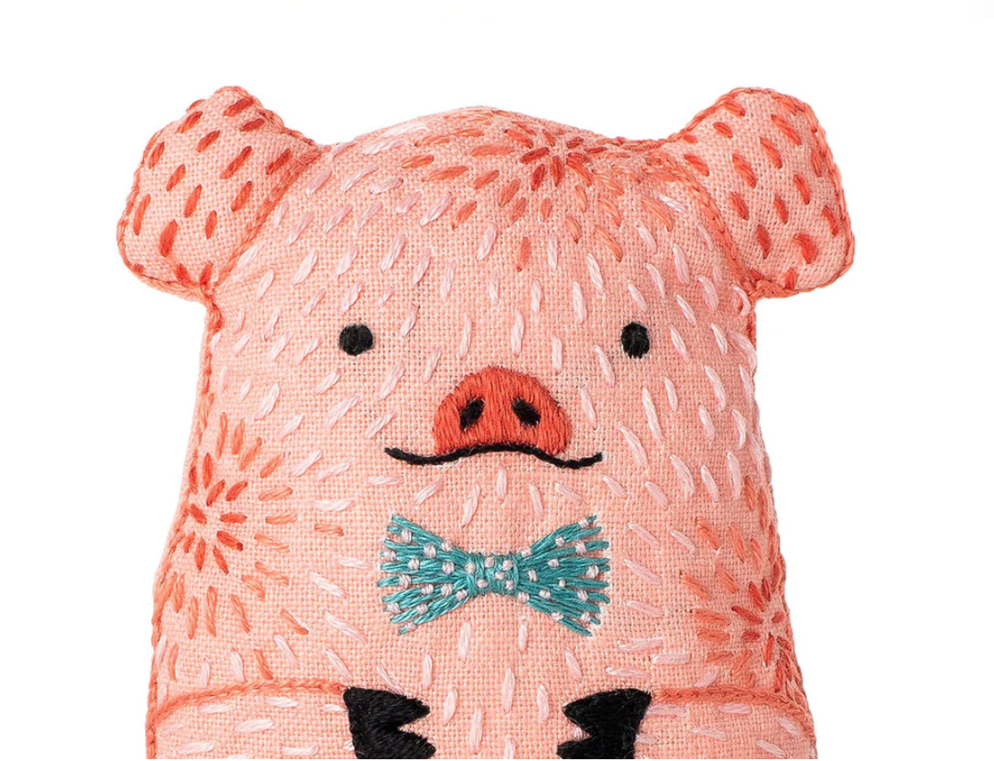 D.I.Y Embroidered Doll Kit -
