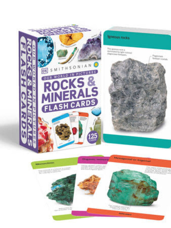 DK Our World in Pictures - Rocks & Minerals Picture FLASH CARDS
