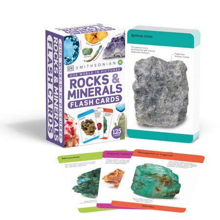 Our World in Pictures - Rocks & Minerals Picture FLASH CARDS