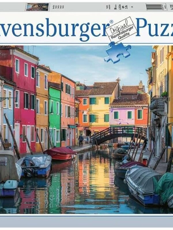 Ravensburger Burano Italy 1000pc Puzzle
