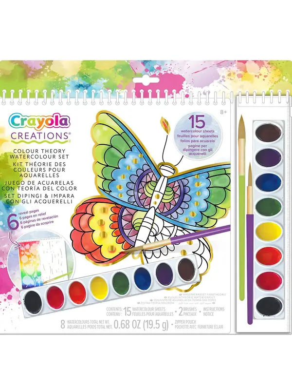 Crayola Colour Theory-Water Colour Set
