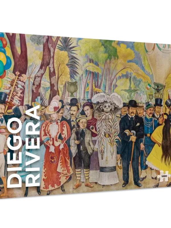 Pomegranate Diego Rivera:Dream Of A Sunday Afternoon in Alameda Park1000pc