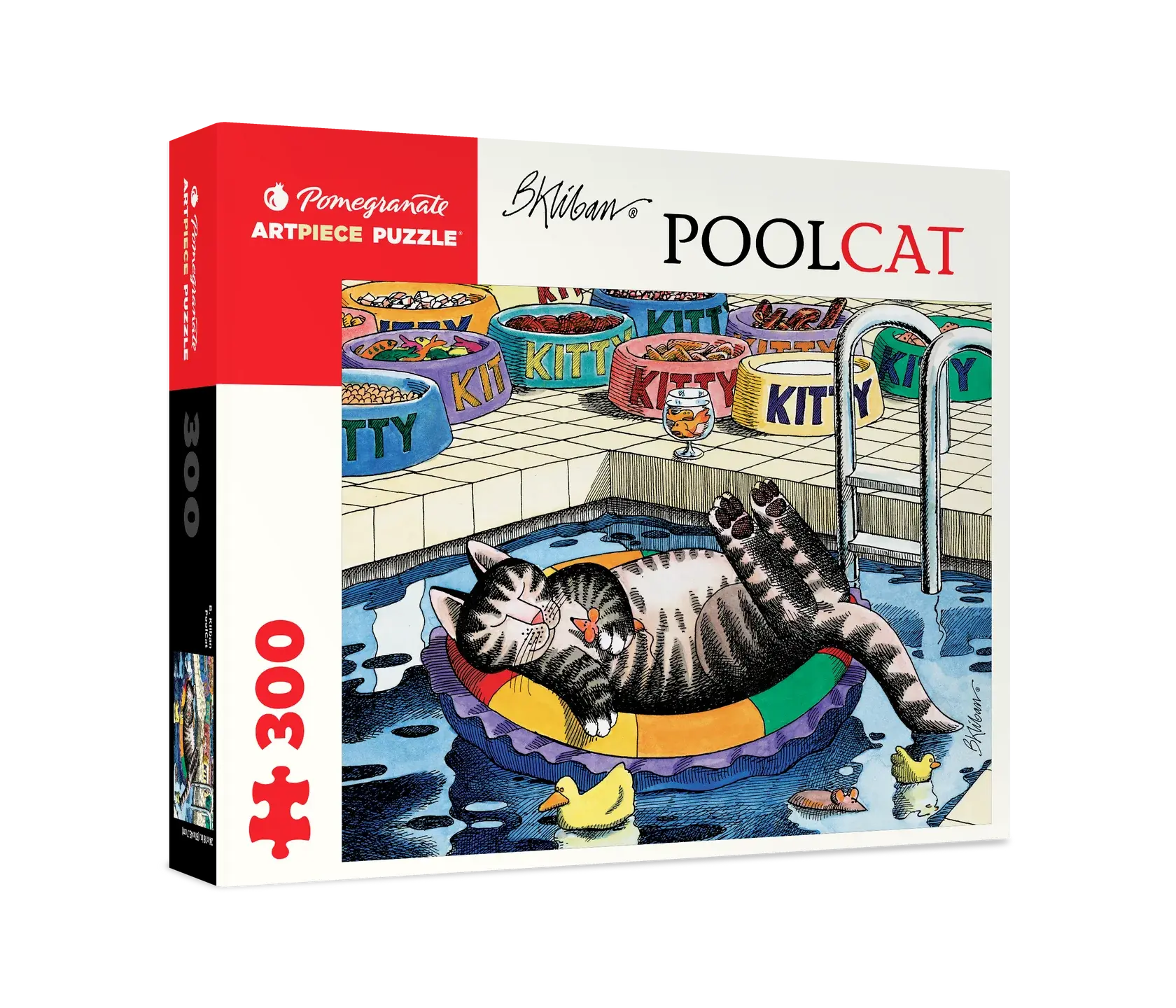 B Kliban: Poolcat 300pc