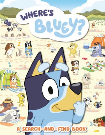 Where's Bluey Search and Find Book