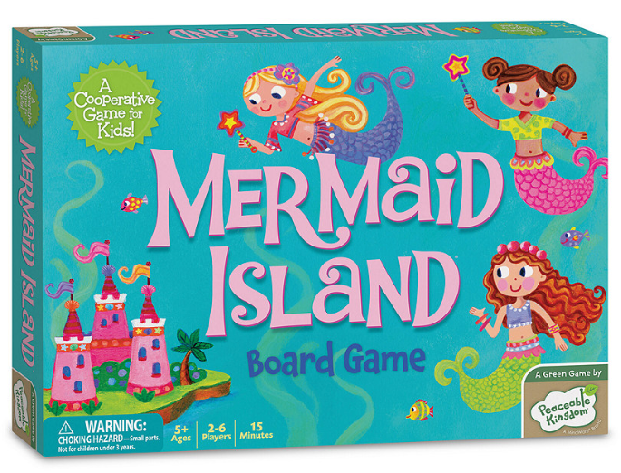 Mermaid Island Cooperative Board Game