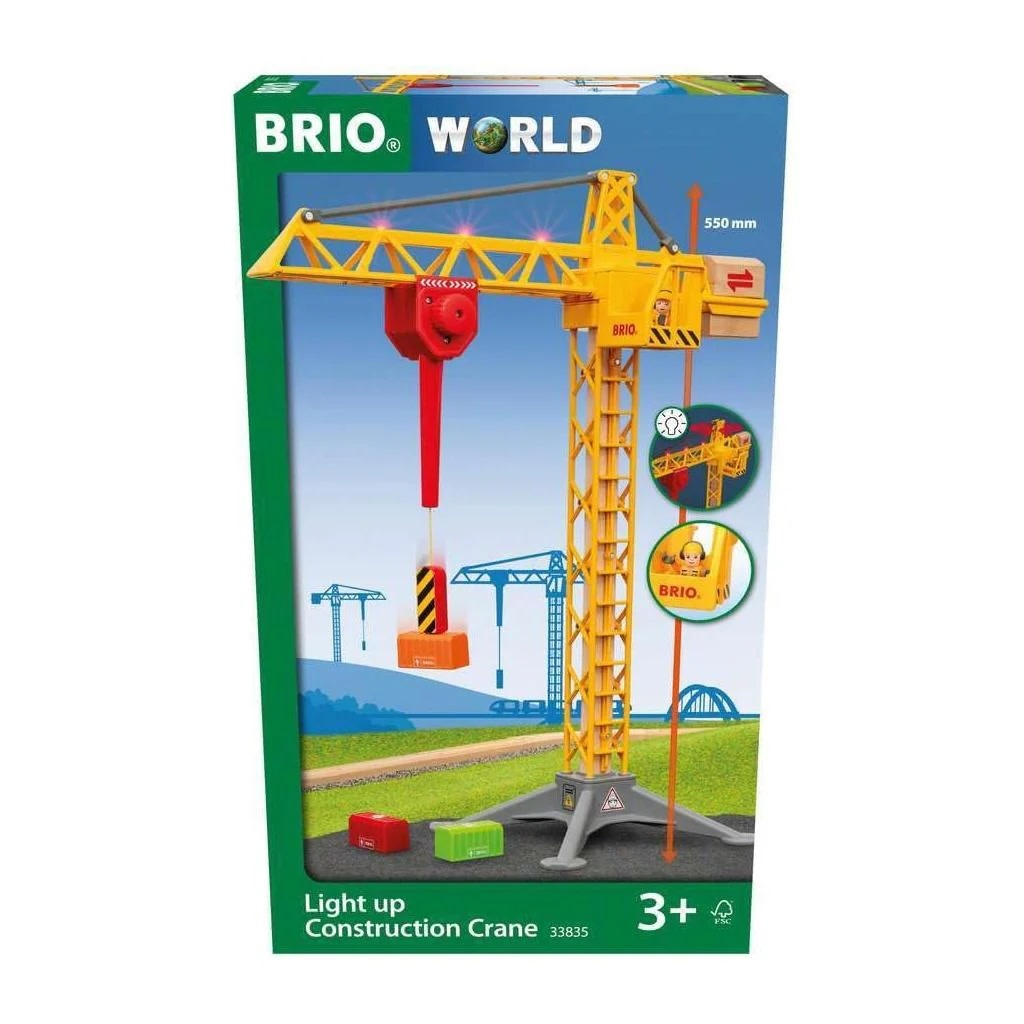 Brio Light Up Construction Crane