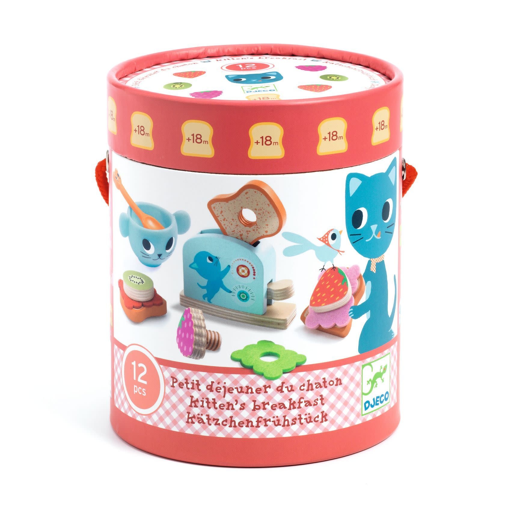 Djeco Kitten's Breakfast Playset