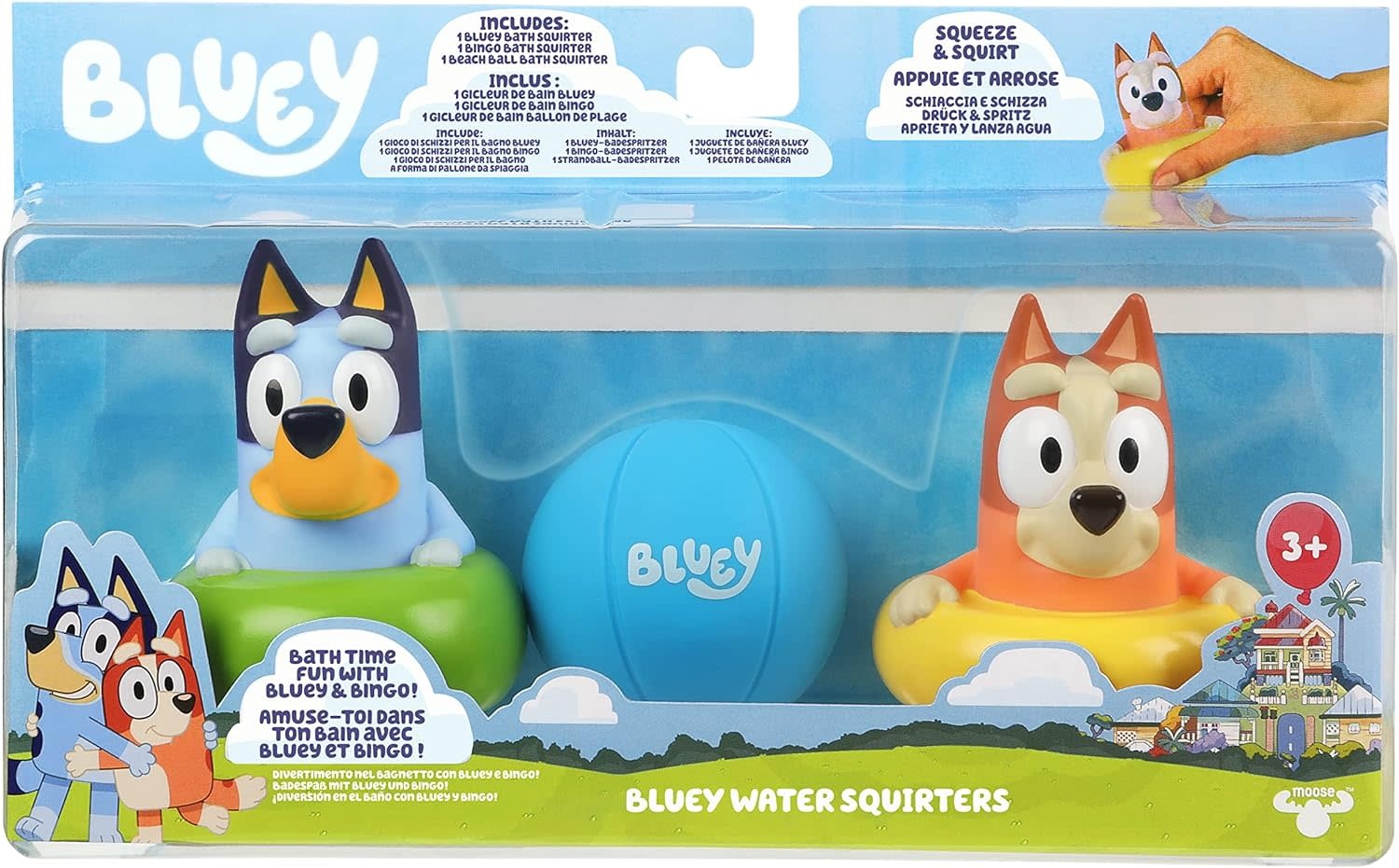 BLUEY Bath Squirters