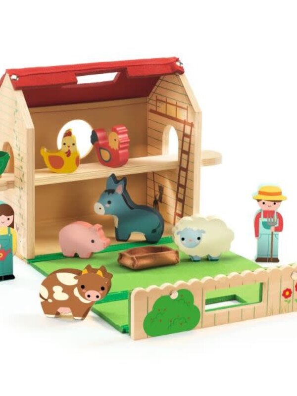Djeco Djeco Softi Farm Playset