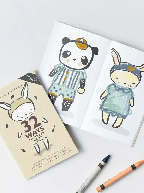 Wee Gallery 32 Ways To  Dress Baby Animals