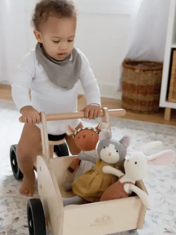 Kinderfeets Wooden Cargo Bike