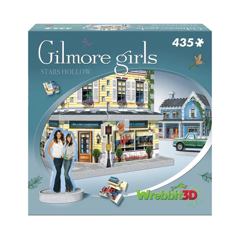 Wrebbit 3D Puzzle Gilmore Girls Stars Hollow