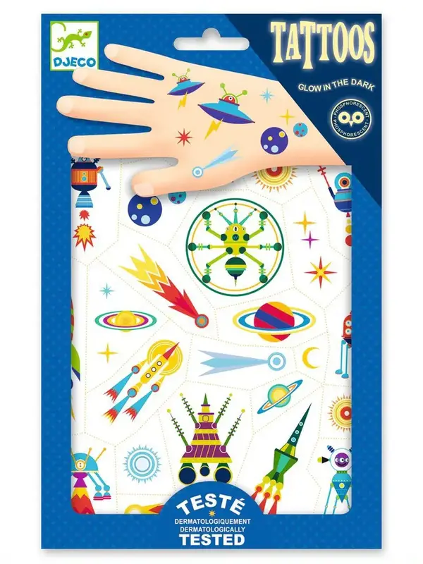 Djeco Space Oddity Tattoos