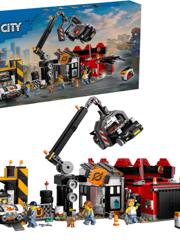 LEGO® City Scrapyard with Cars 60472