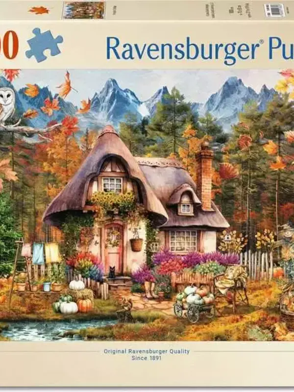 Ravensburger Pumpkin Cottage 1000pc Puzzle