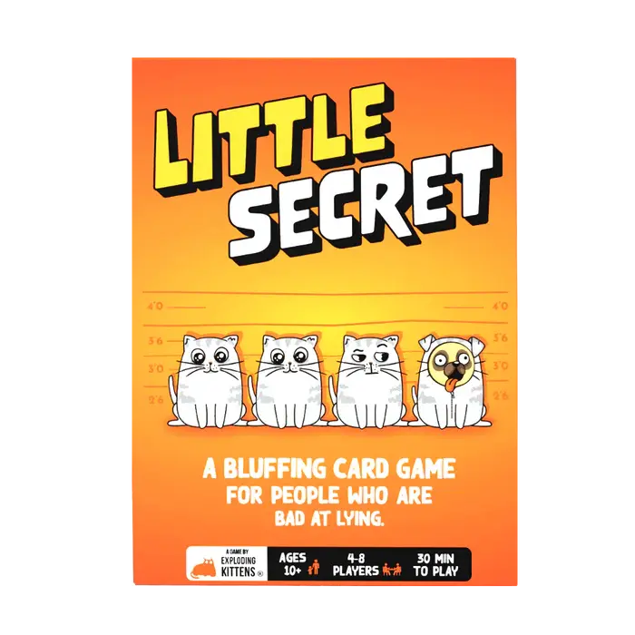 Little Secret Bluffing Card Game