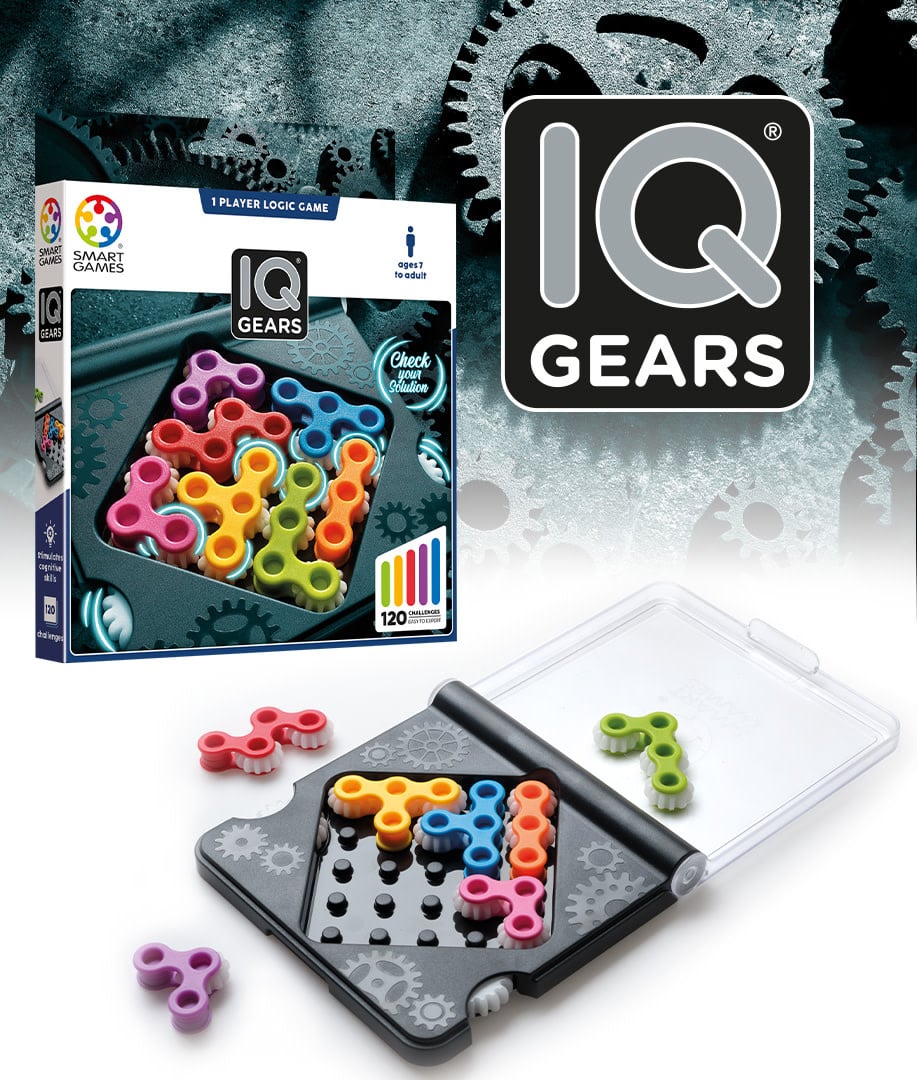 IQ GEARS 1 Player Logic Game