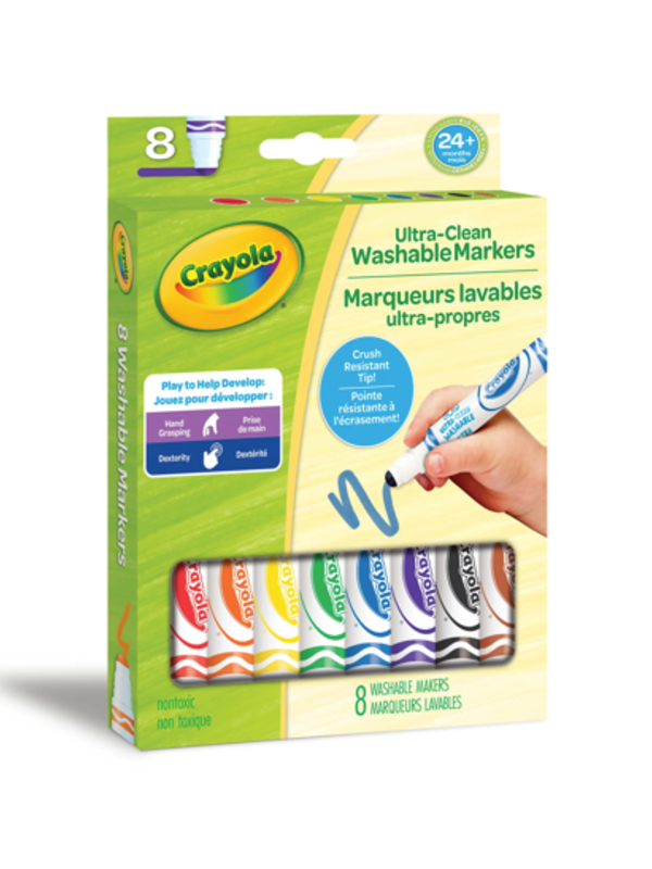 Crayola Crayola Ultra Clean Washable Markers Gumball Nib 8pc