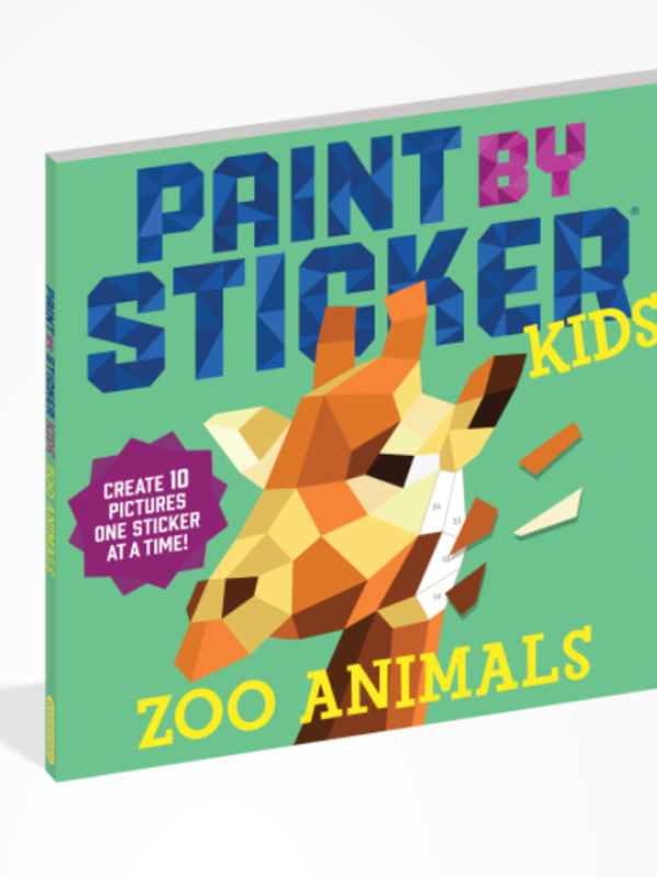Workman Paint by Sticker Zoo Animals