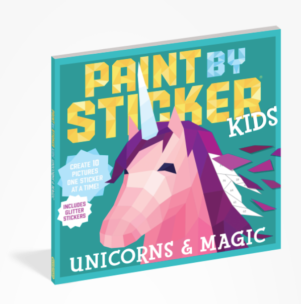 Paint by Sticker: Unicorns & Magic