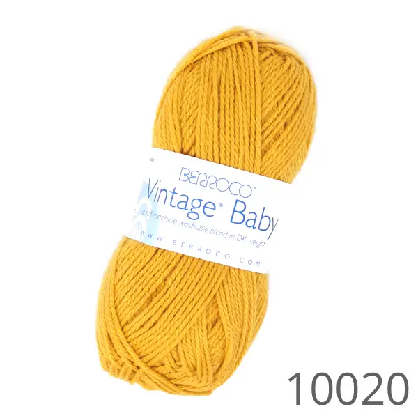 Berroco Vintage Baby Dk #10020-Sunflower