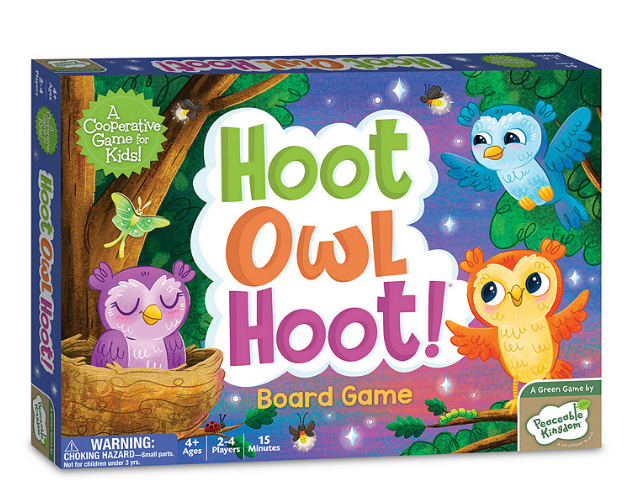 Hoot Owl Hoot! Cooperative Board Game