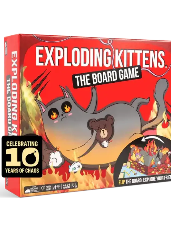 Exploding Kittens EXPLODING KITTENS: The Board Game - Super Fan Ed