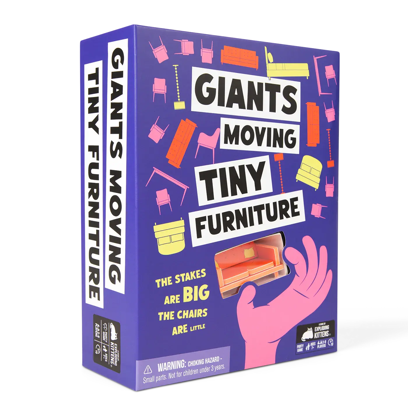 Giants Moving Tiny Furniture