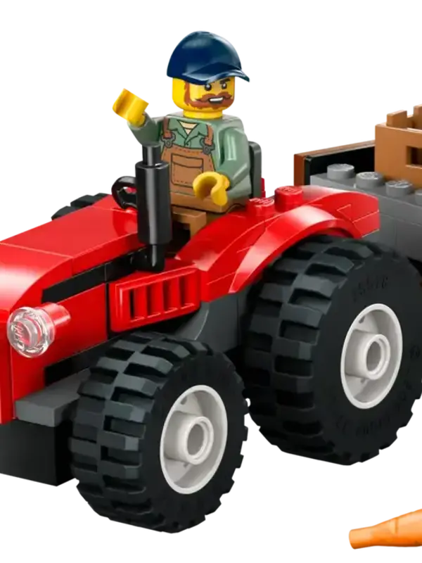 LEGO® City Red Farm Tractor with Trailer & Sheep 60461
