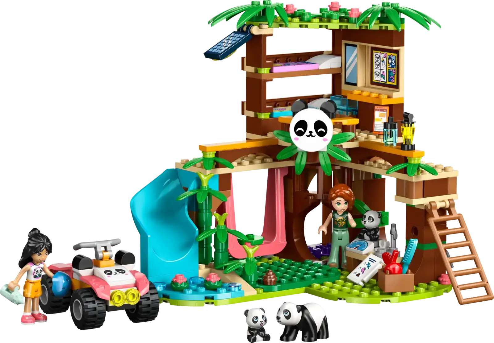 LEGO® Friends Panda Sanctuary Animal Care 42648