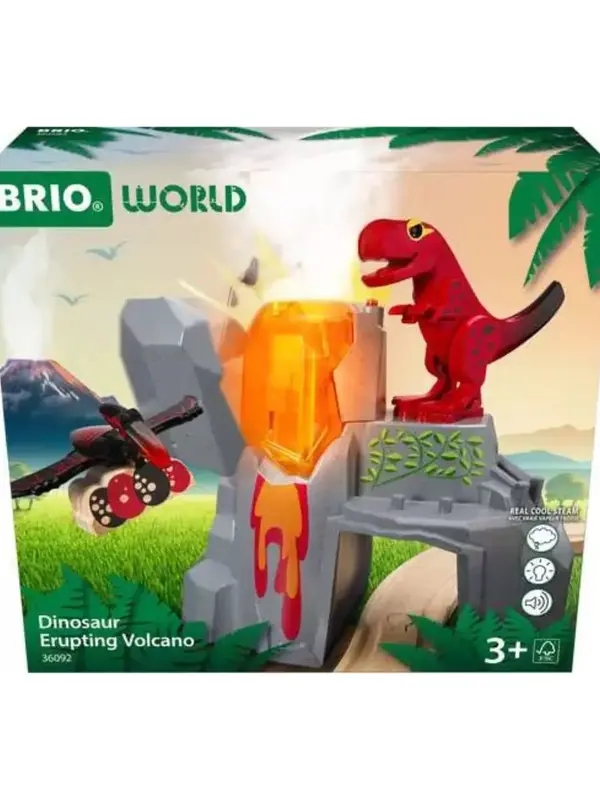 Brio Brio Dinosaur Erupting Volcano