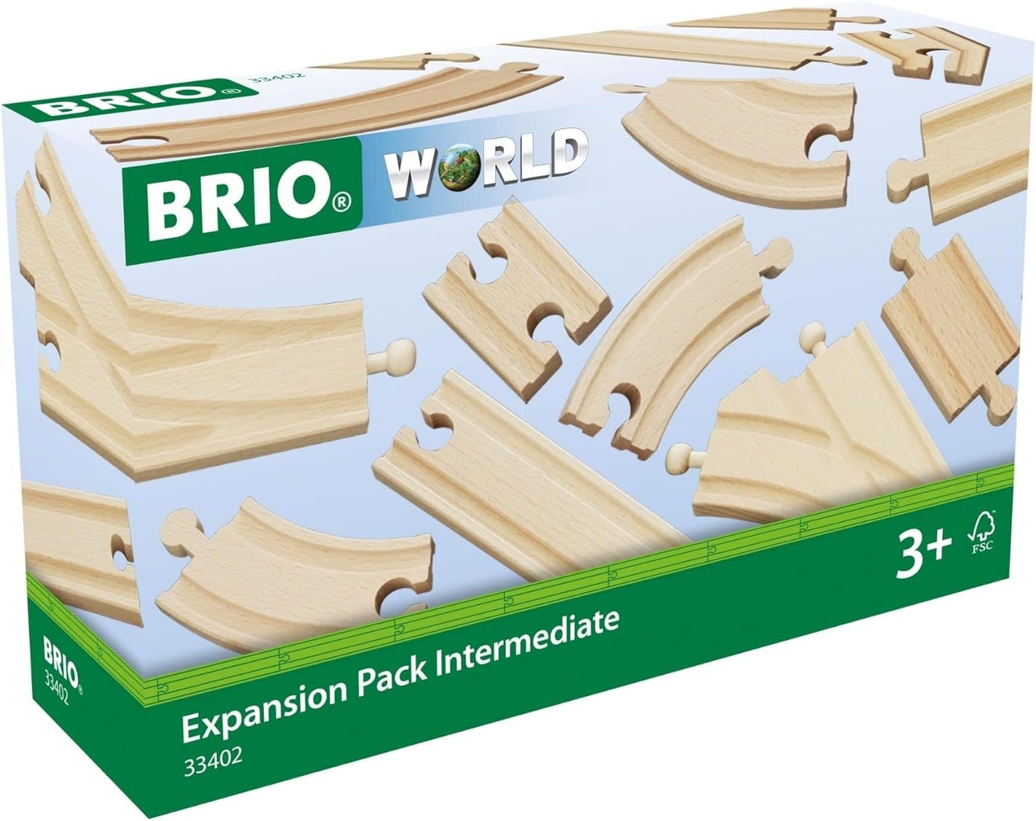 BRIO Train Track Expansion Pack Intermediate